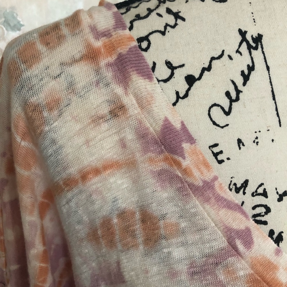 YOUNG FABULOUS BROKE S/M TIEDYE TOP NWT - Picture 6 of 6